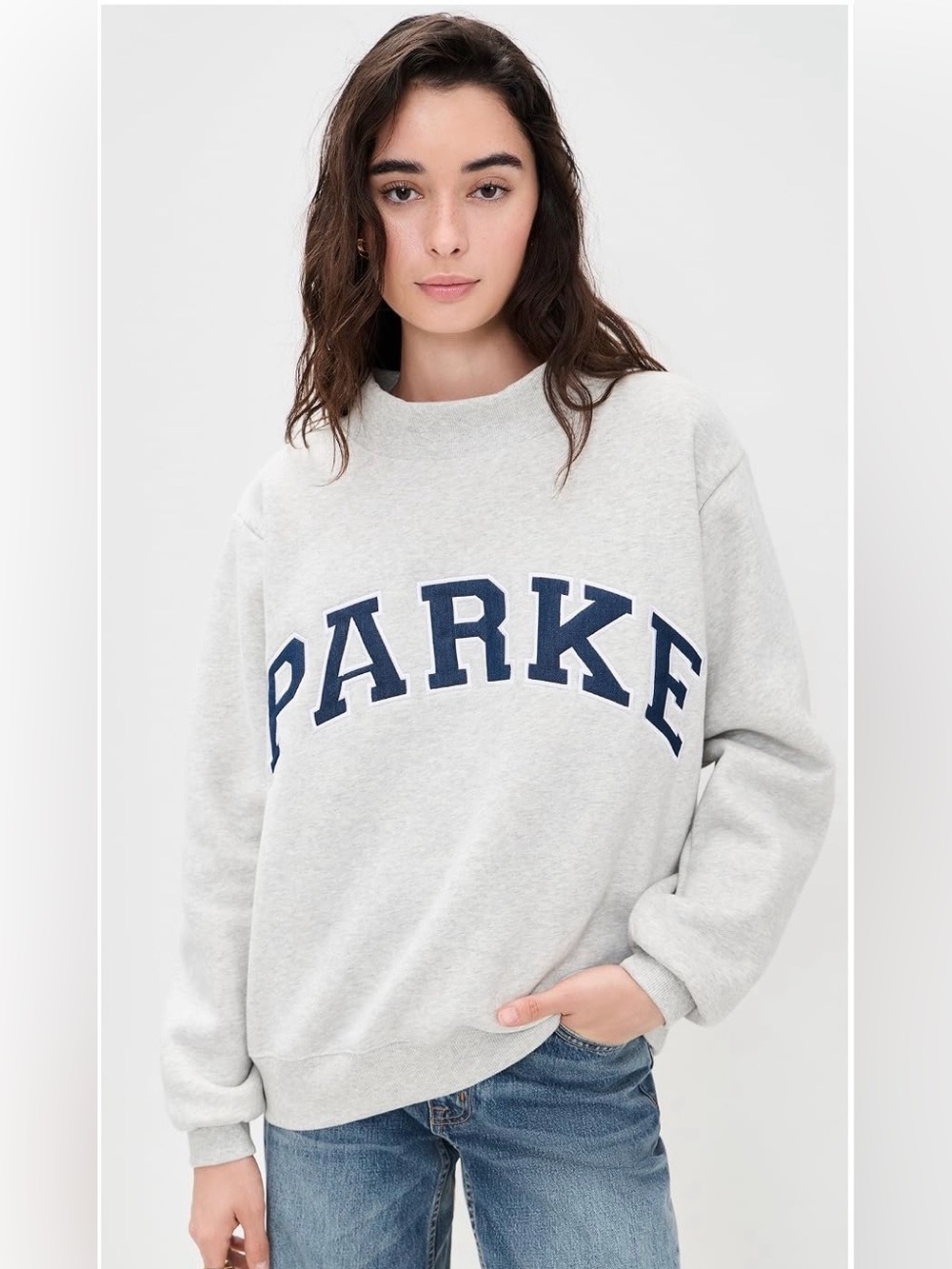 Parke Varsity Mockneck Crewneck Size L/XL
